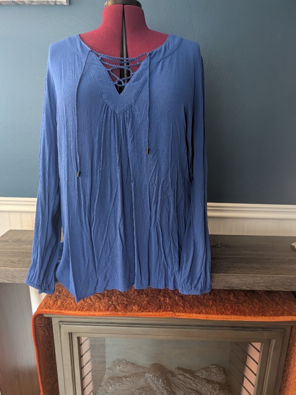 Torrid size 3 Blue top